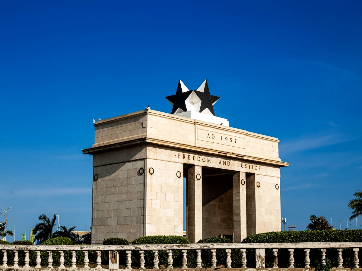Black Star Square in Accra, Ghana
